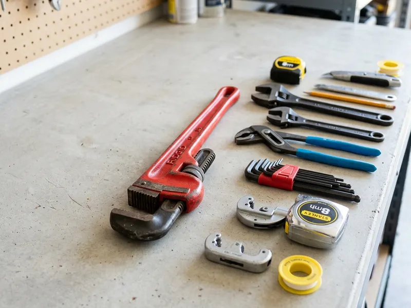 Professional plumbers in Palmyra, NE equipped with top-tier tools for residential and commercial plumbing services.